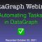 Automating Tasks in DataGraph